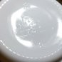Decorative Milk Glass Bottle Quart Farmhouse Cottage Cow Meadow Scene