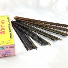 ATLAS Accessories HO Scale 9" Straight Track #21 ~ 6 Sections ~ Made in the USA
