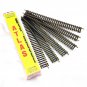 ATLAS Accessories HO Scale 9" Straight Track #21 ~ 6 Sections ~ Made in the USA