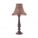 Beaded Leaf-motif Lamp