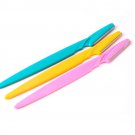 Easy to Use at Home Colorful Eyebrow Razors with Stainless Steel