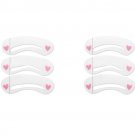 Easy To Use Perfect Eyebrow Shaping Stencil Set (3-Piece)