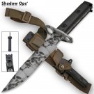 Heavy Duty Shadow Ops AR-15 Bayonet Undead Skull - Grey