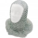 Silver Chain Mail Coif