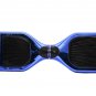 GlareWheel Chrome Blue Hoverboard Built-In Bluetooth Speaker- UL2272 Certified