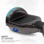 GlareWheel Chrome Gray Hoverboard Built-In Bluetooth Speaker- UL2272 Certified