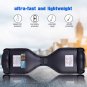 GlareWheel Black Hoverboard Light Up Wheels UL2272 Certified