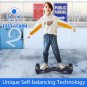 GlareWheel Black Hoverboard Light Up Wheels UL2272 Certified