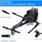 GlareWheel Hoverboard and Go-Kart Attachment Combo (2 piece set)