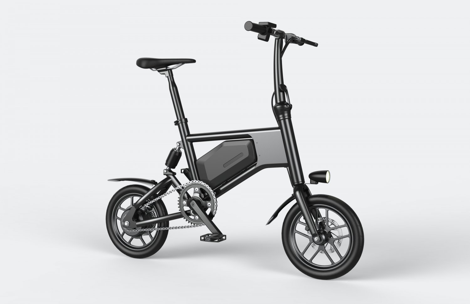 GlareWheel Foldable Electric Bike Urban High Speed 20mph Easy Carry X5 ...