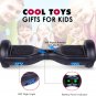 GlareWheel Black Hoverboard Light Up Wheels UL2272 Certified