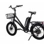 GlareWheel EB-RU Electric Bike Fat Tire 500W 5 Level Throttle With Basket