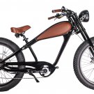 GlareWheel Electric Bike Fat Tire Bicycle 750W Racer 7-Speed Gear Max Speed to 28 MPH EB-CH
