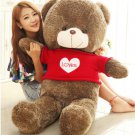 Oversized sweater teddy bear doll plush toy hug bear doll doll doll, high 100cm