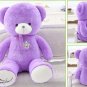 Lavender Cubs Teddy Bear Purple Lavender Hugs Bear Large Plush Toys Event Gift 100cm