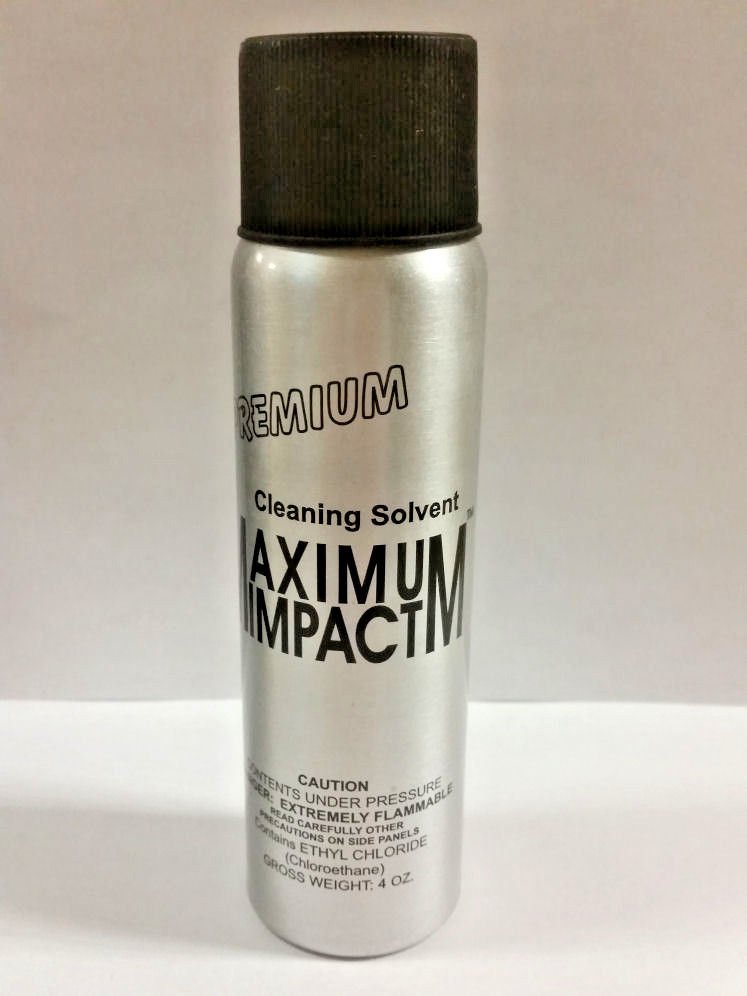 1ct BOTTLE MAXIMUM MAX IMPACT PREMIUM CLEANING SOLVENT SPRAY 4 oz