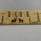Small Home, Deer wood sign