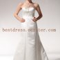 Simple Sheath Wedding Dress with Train