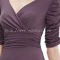 Modest 3/4 Long Sleeves Prom Dress