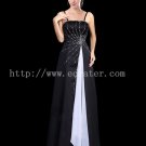 Vintage Black and White Prom Dress