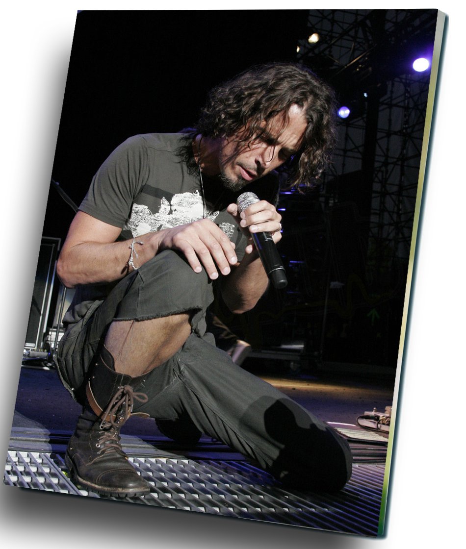 Chris Cornell 12"x16" (30cm/40cm) Canvas Print