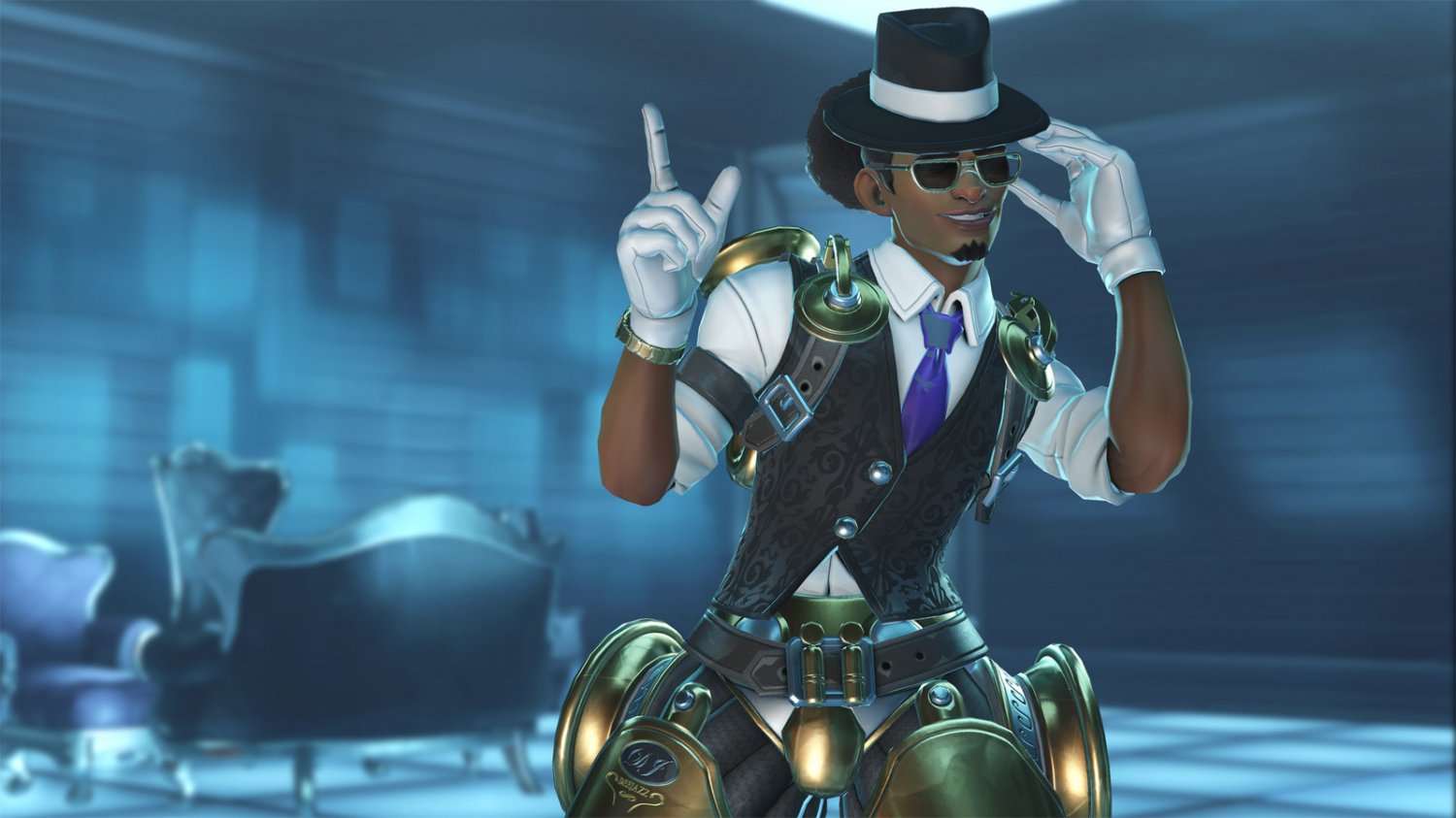 Overwatch Anniversary Jazzy Lucio Game 13"x19" (32cm/49cm) Poster