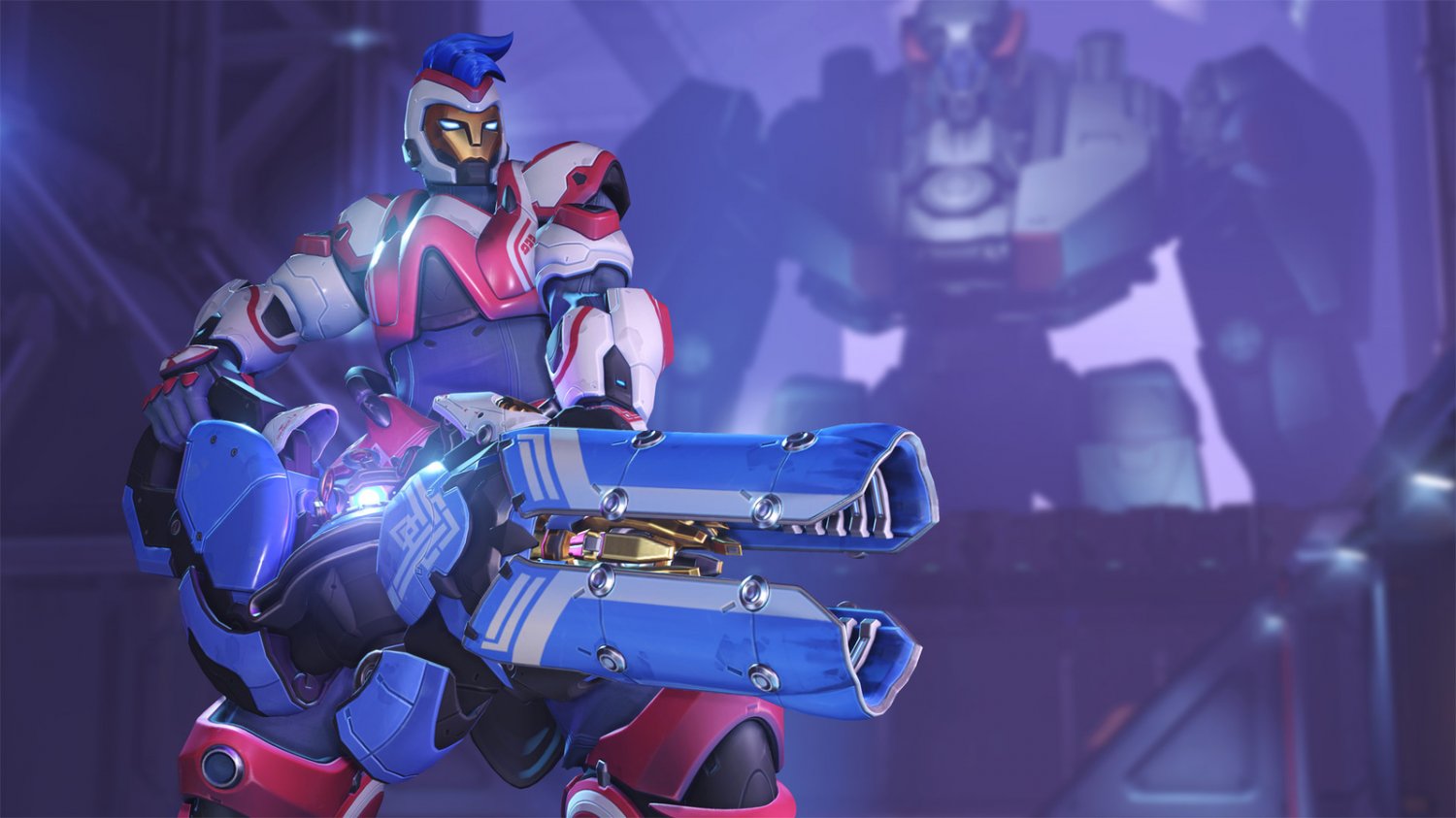 Overwatch Anniversary Cyberian Zarya Game 18"x28" (45cm/70cm) Poster