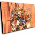 Overwatch Anniversary Dune Buggy Bastion Game  12"x16" (30cm/40cm) Canvas Print