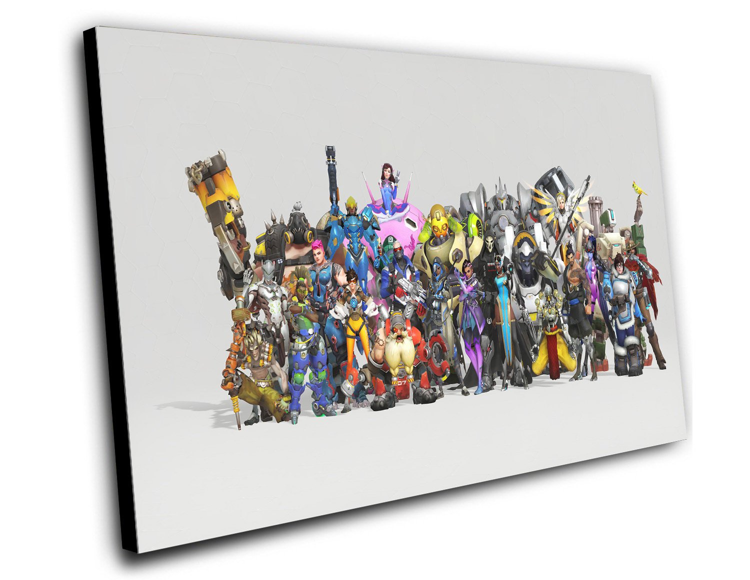 Overwatch Anniversary Game  12"x16" (30cm/40cm) Canvas Print