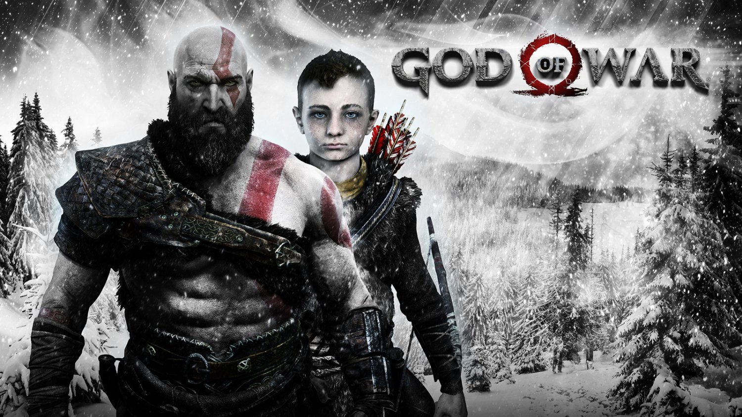 God of War 2017 Game 13"x19" (32cm/49cm) Poster