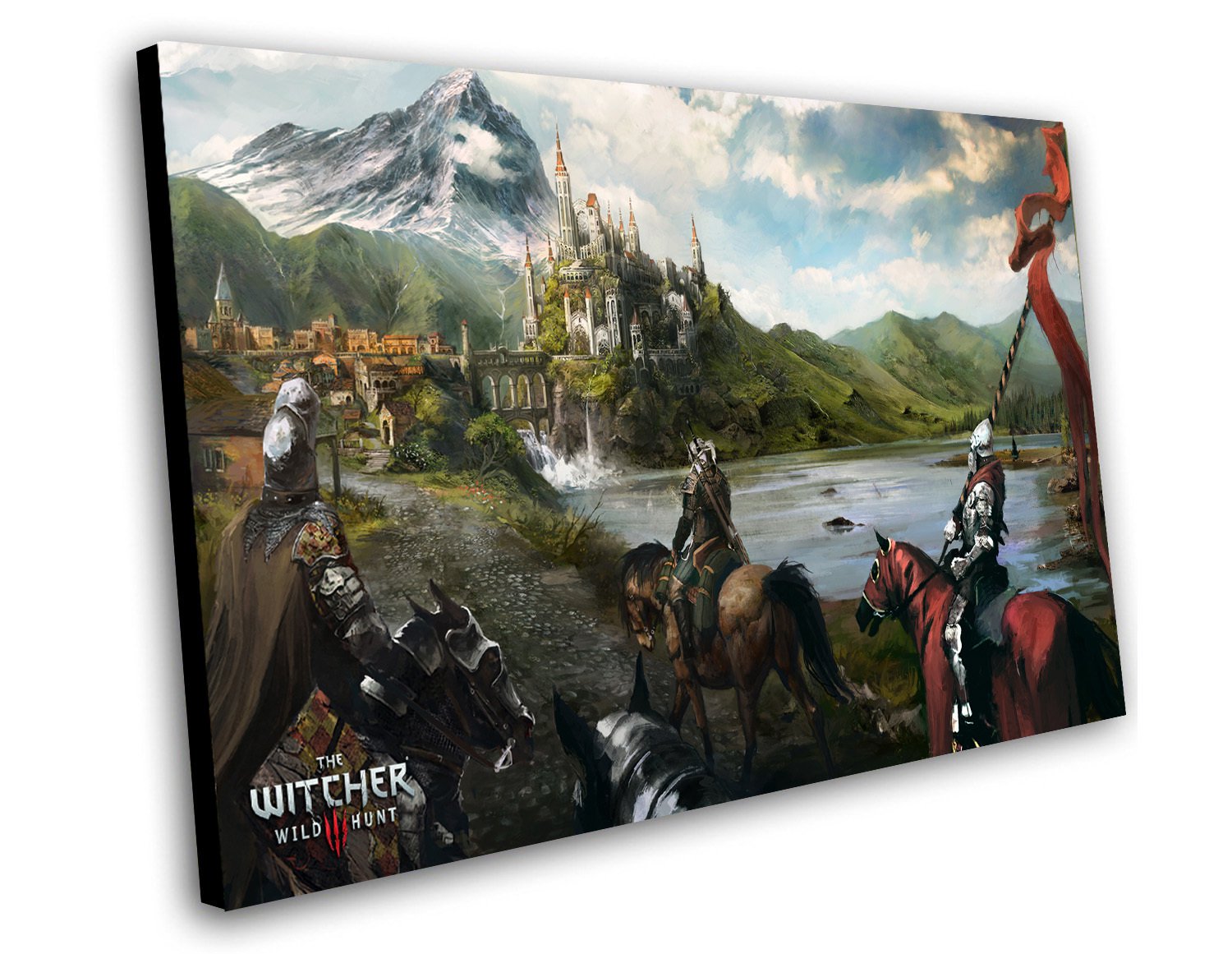 The Witcher 3 Wild Hunt Blood and Wine Game 8"x12" (20cm/30cm) Canvas Print