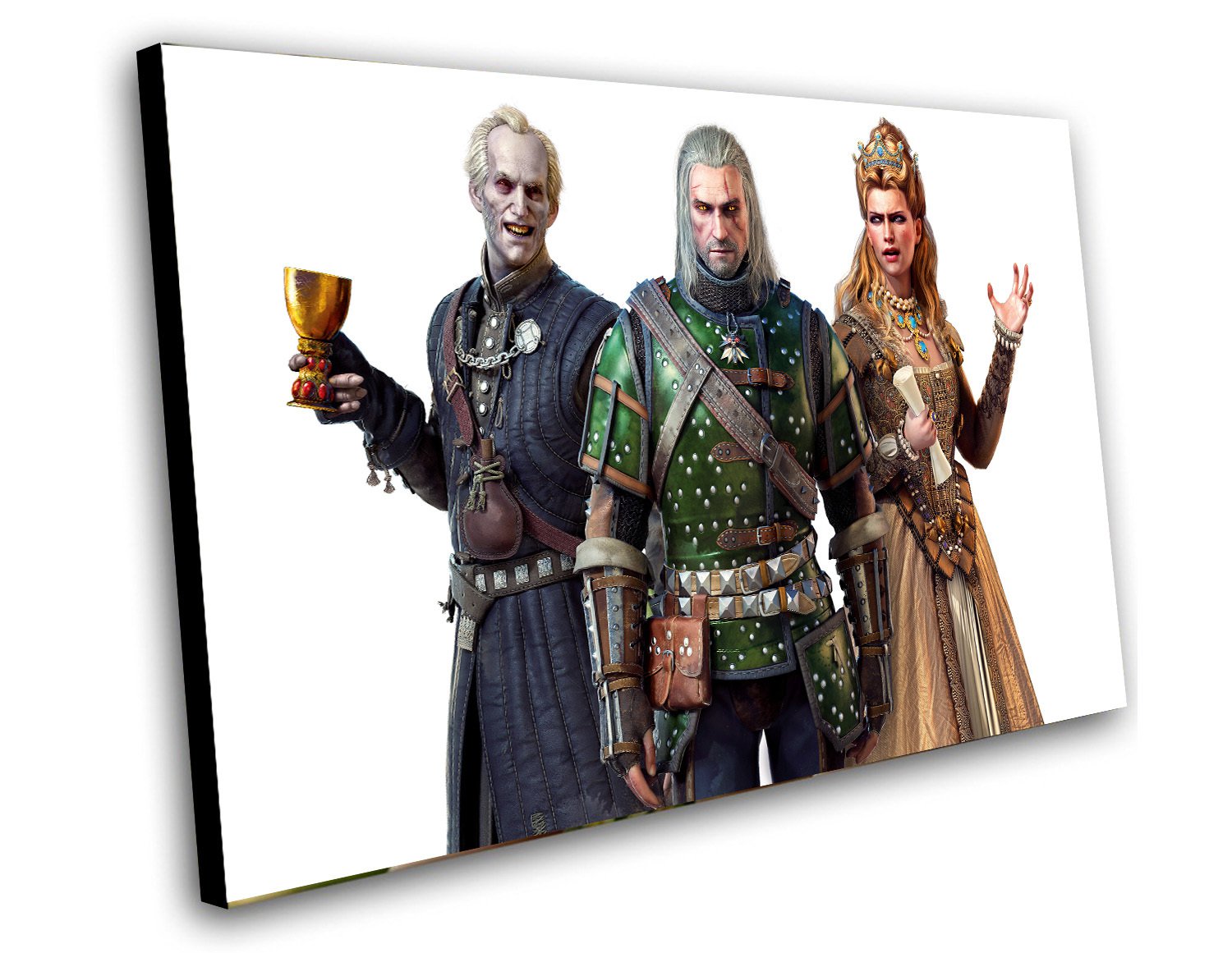 The Witcher 3 Wild Hunt Blood and Wine Game 8"x12" (20cm/30cm) Canvas Print