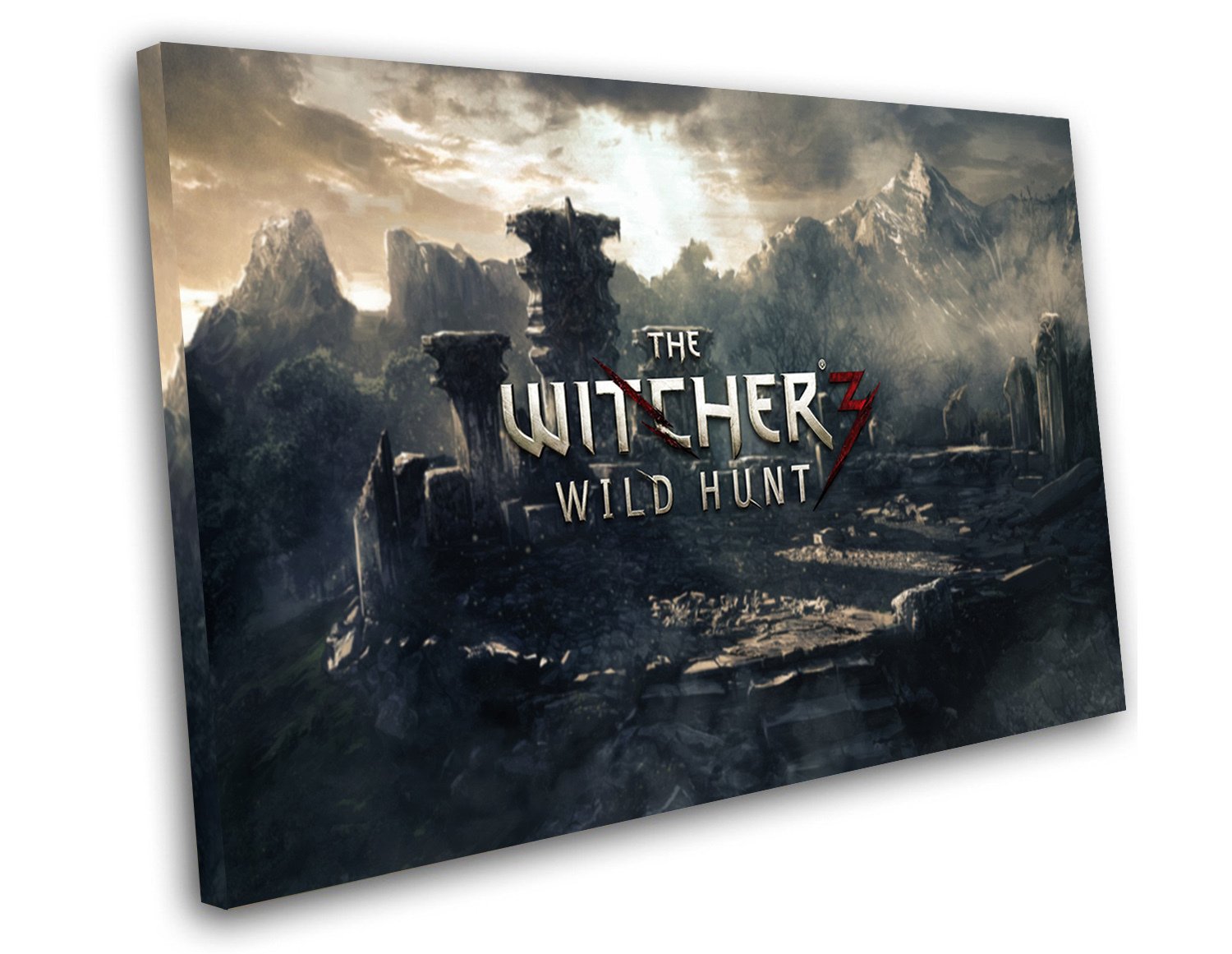 The Witcher 3 Wild Hunt Game 8"x12" (20cm/30cm) Canvas Print