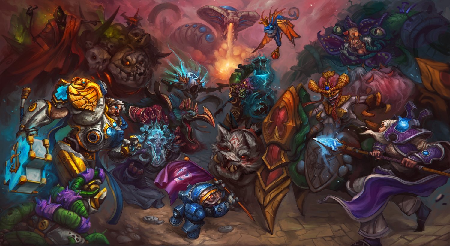 Heroes Of The Storm 13"x19" (32cm/49cm) Poster