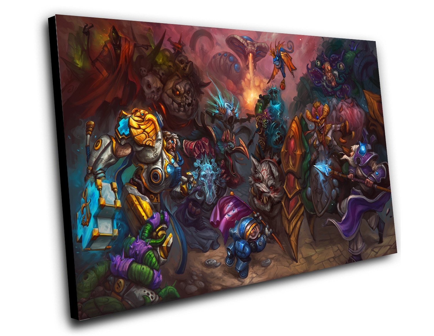 Heroes Of The Storm  12"x16" (30cm/40cm) Canvas Print