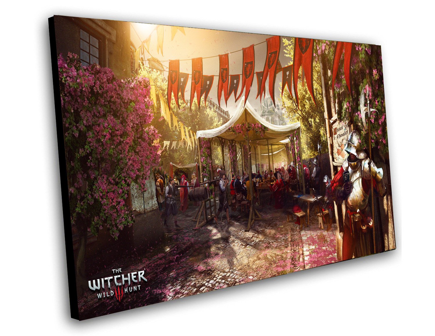 The Witcher 3 Wild Hunt Blood and Wine Game 12"x16" (30cm/40cm) Canvas Print