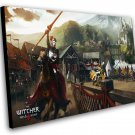 The Witcher 3 Wild Hunt Blood and Wine Game 12"x16" (30cm/40cm) Canvas Print
