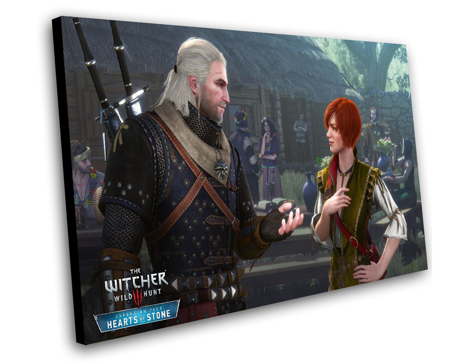 The Witcher 3 Wild Hunt Hearts of Stone Game 12"x16" (30cm/40cm) Canvas Print