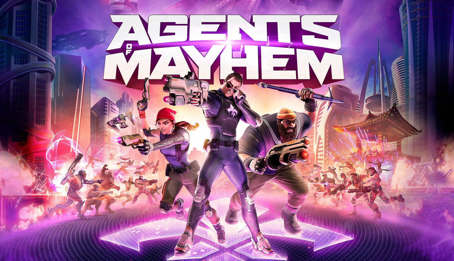 Agents of Mayhem Game 13"x19" (32cm/49cm) Poster