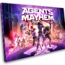 Agents of Mayhem Game 8"x12" (20cm/30cm) Canvas Print