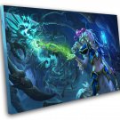 Hearthstone Knights of the Frozen Throne Game 12"x16" (30cm/40cm) Canvas Print