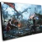 The Elder Scrolls Legends Heroes of Skyrim   12"x16" (30cm/40cm) Canvas Print