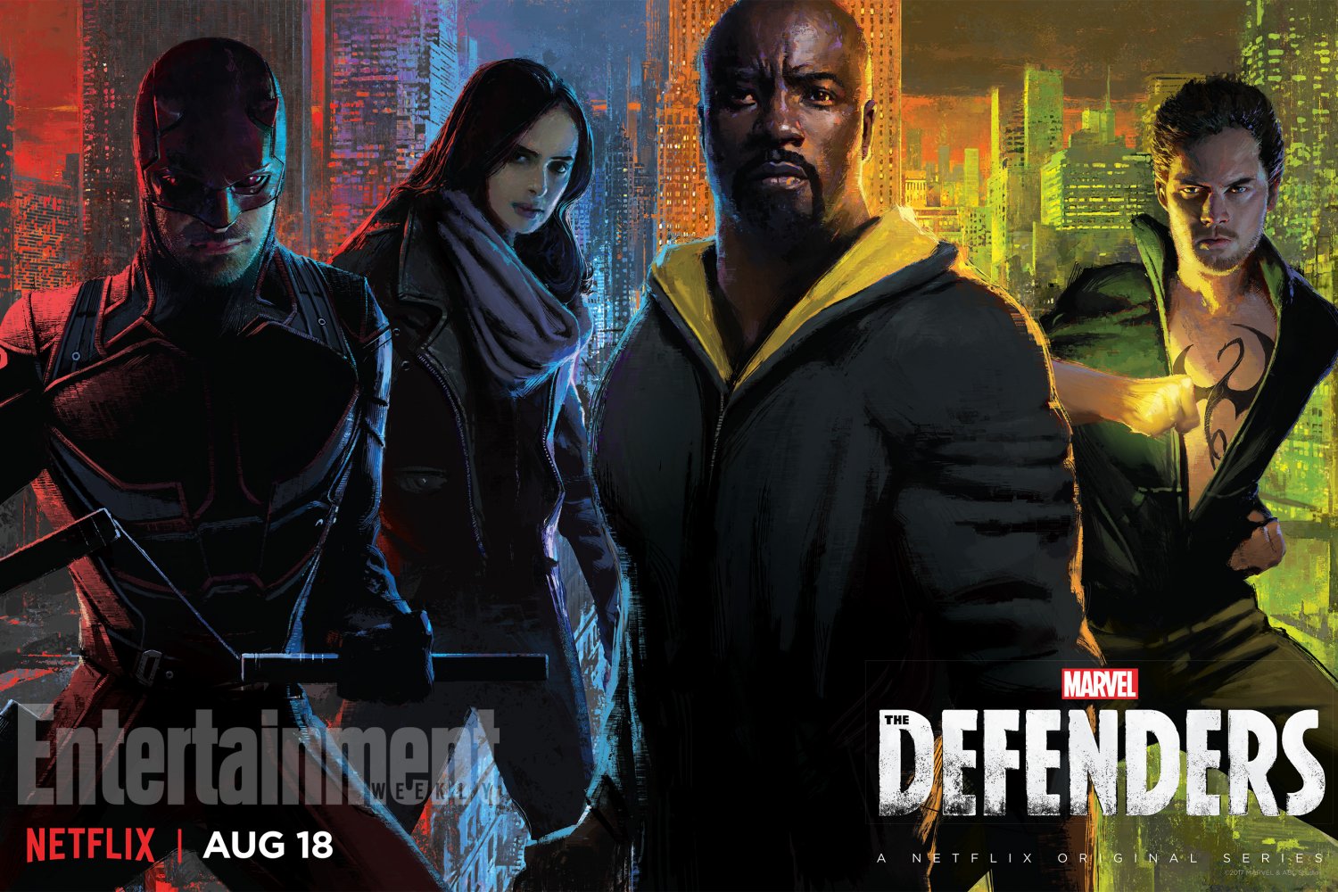 The Defenders 18"x28" (45cm/70cm) Poster
