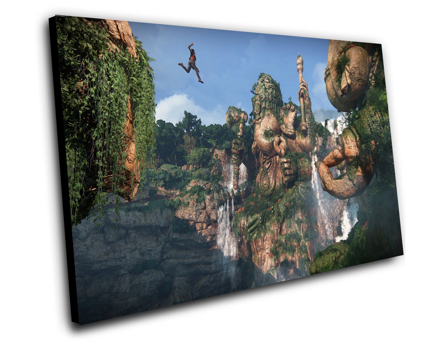 Uncharted The Lost Legacy Game 12"x16" (30cm/40cm) Canvas Print