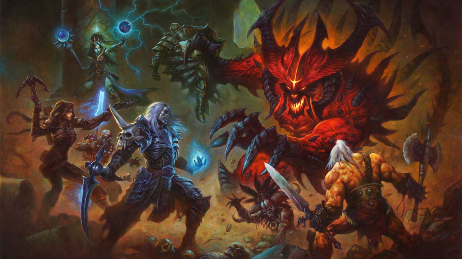 Diablo 3 Necromancer Game  13"x19" (32cm/49cm) Poster