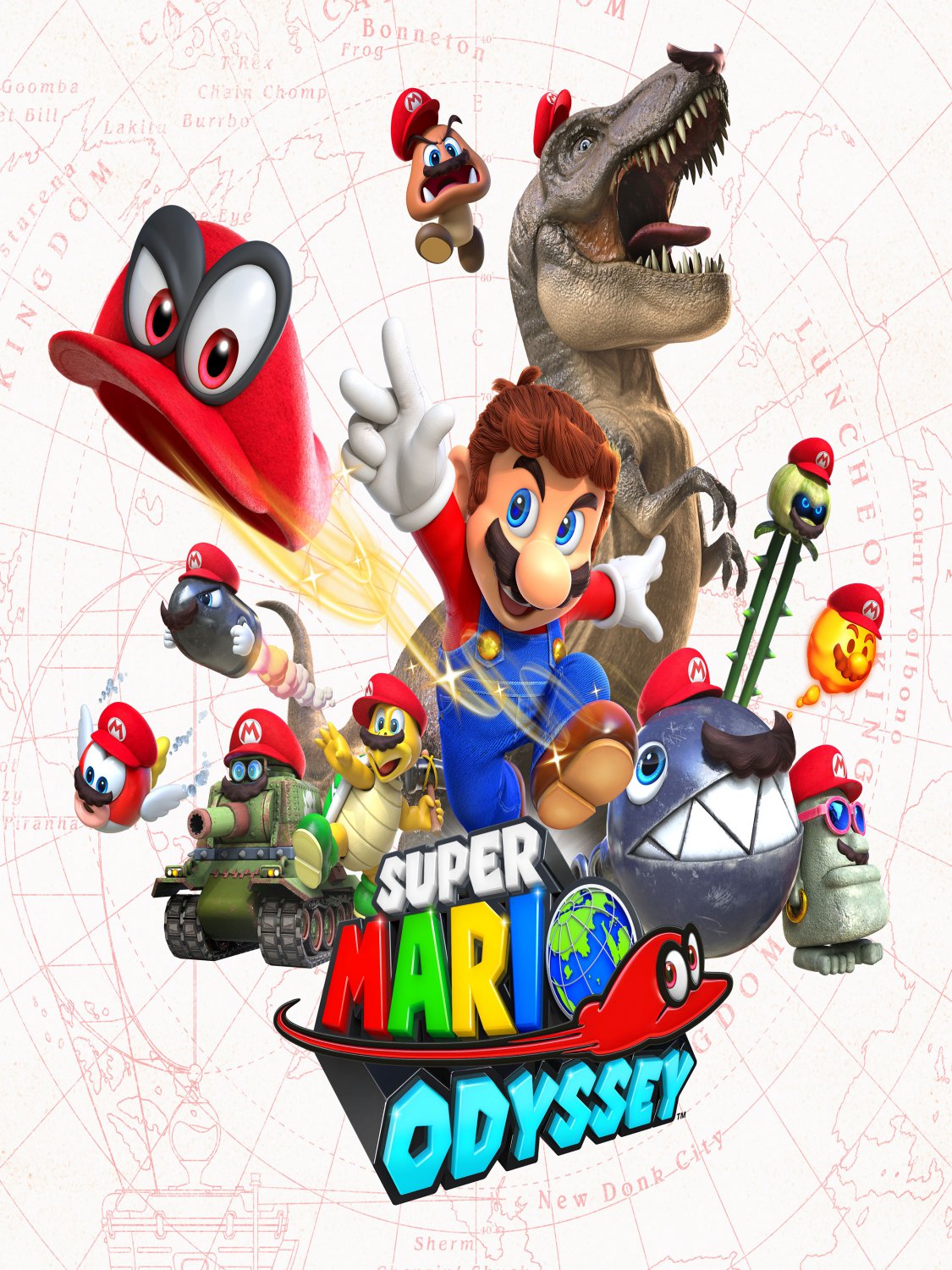 Super Mario Odyssey   13"x19" (32cm/49cm) Poster