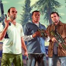 Grand Theft Auto 5 V Game 18"x28" (45cm/70cm) Poster