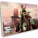 Grand Theft Auto 5 V Game 8"x12" (20cm/30cm) Canvas Print