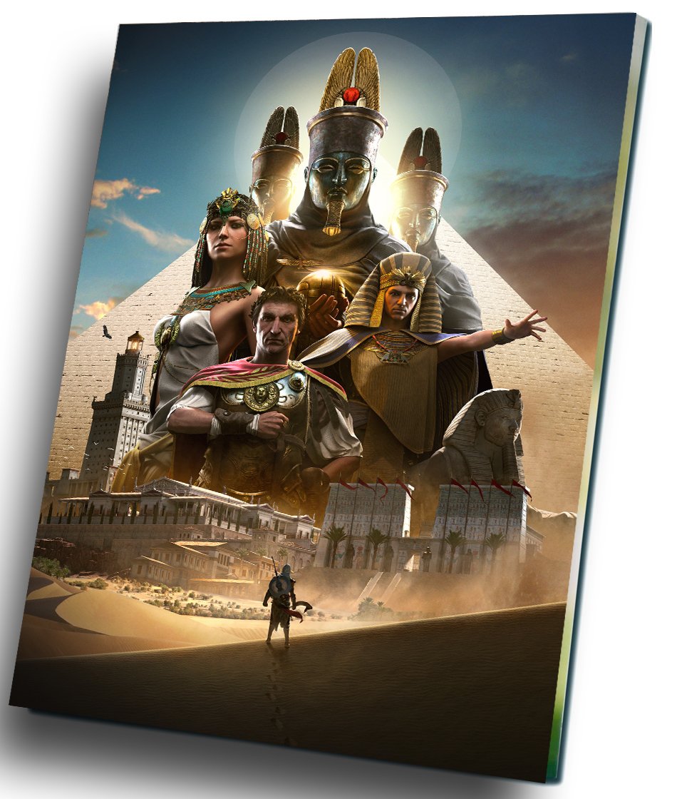Assassin's Creed Origins Game 8"x12" (20cm/30cm) Canvas Print
