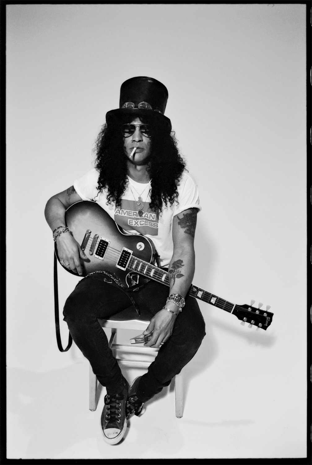 Slash Guns N' Roses 13"x19" (32cm/49cm) Polyester Fabric Poster